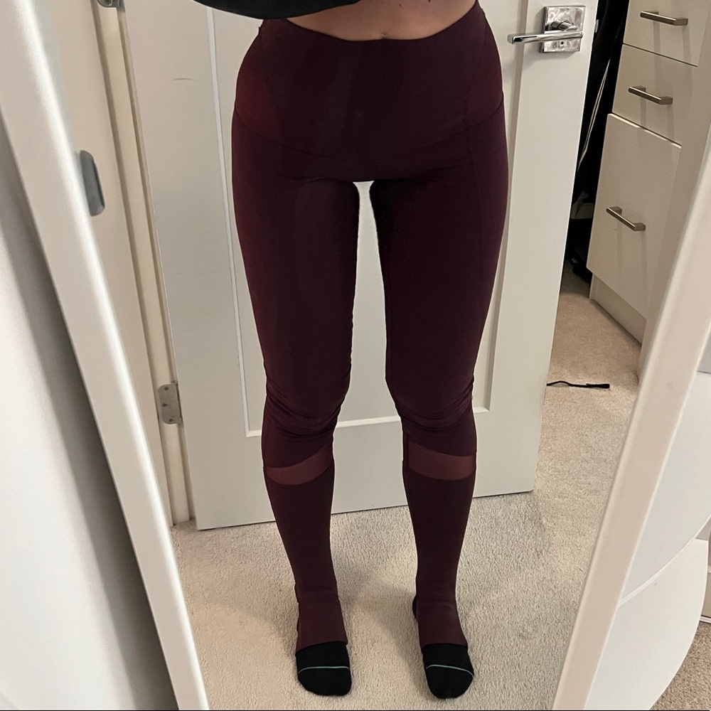 SOLD Lulu lemon over the heel leggings